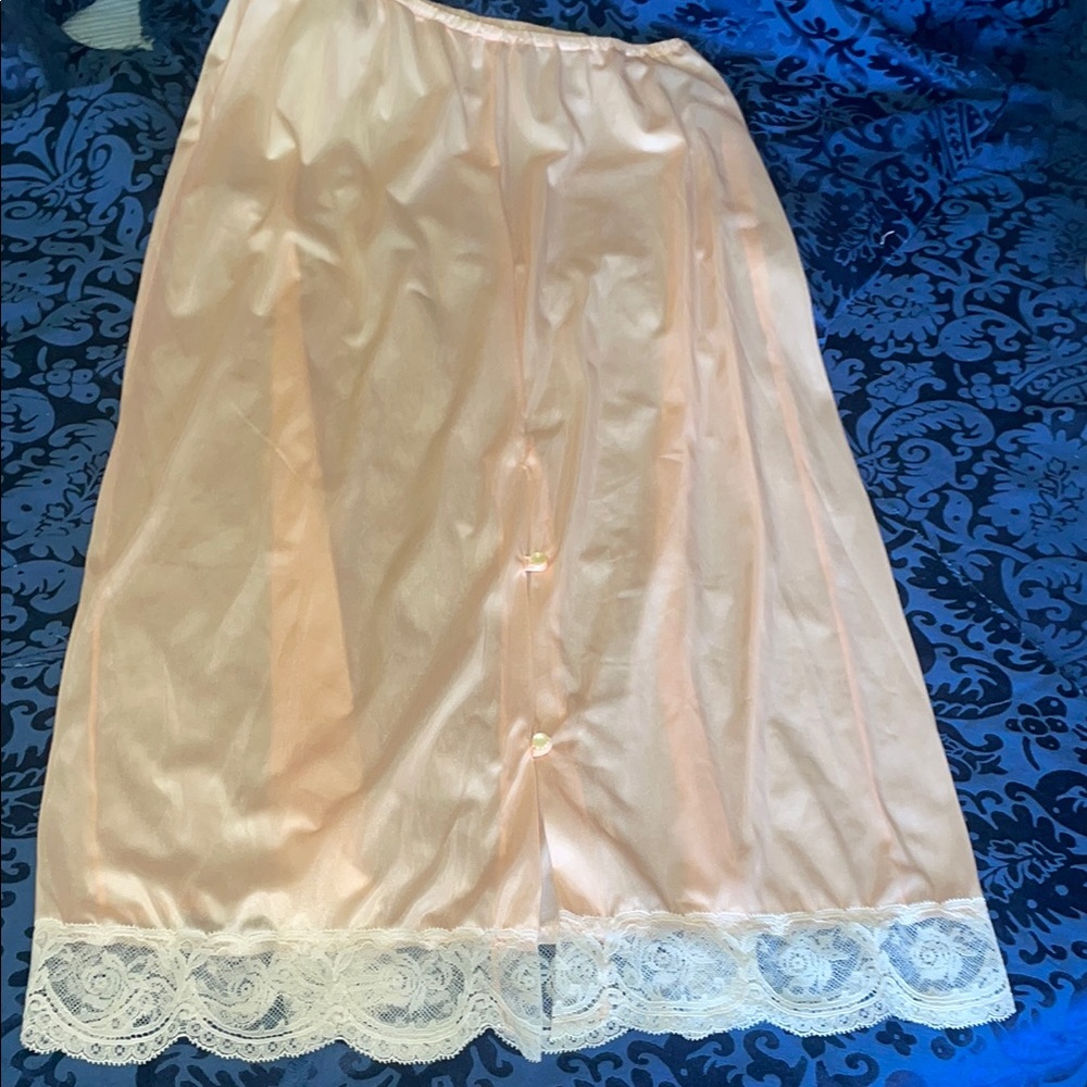 Vintage lace slip